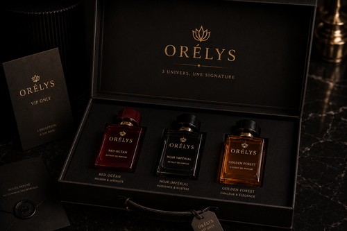 ORÉLYS Coffret Prestige - 3 extraits de parfum